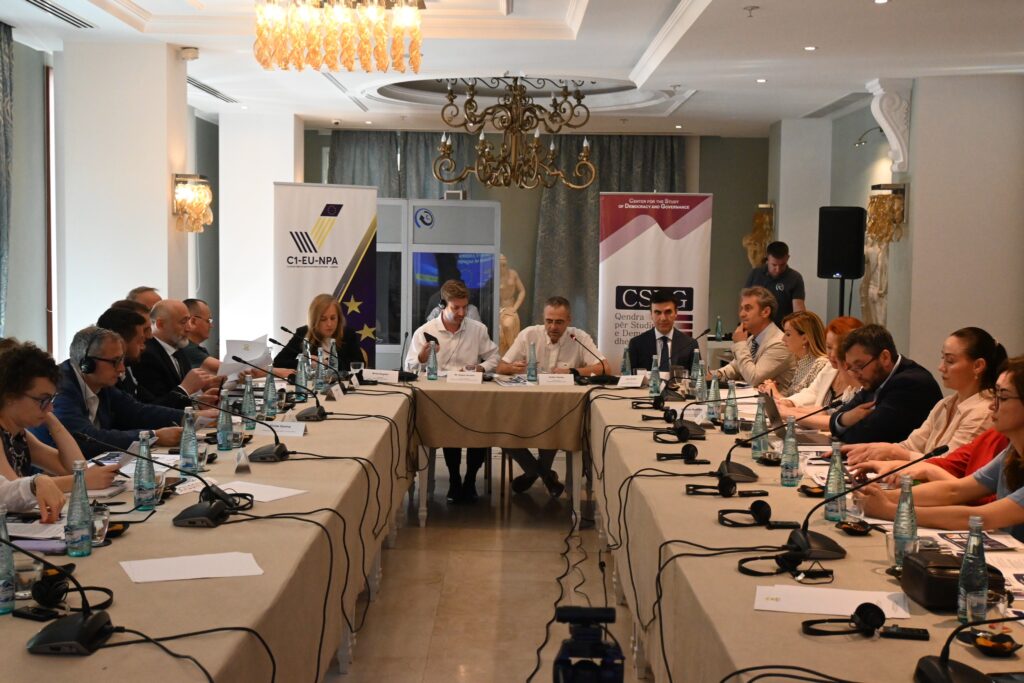 Discussion table “Evaluation of the Performance Evaluation System of Prosecutors in Albania: Problems and Recommendations”